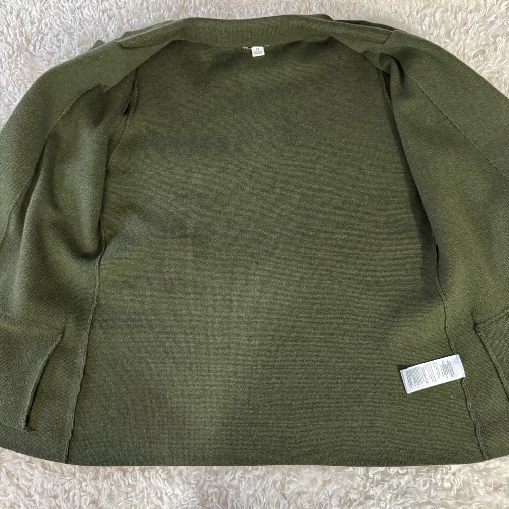 J. Crew Factory Olive Green Single-Button Blazer - Picture 7 of 12